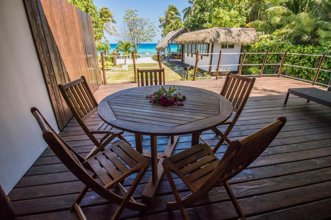 Le Coconut Lodge Avatoru Exteriör bild