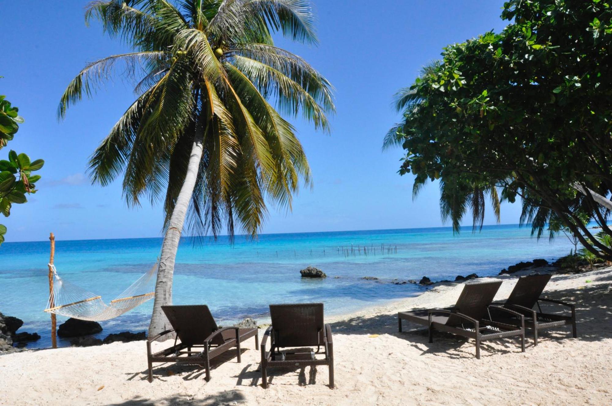 Le Coconut Lodge Avatoru Exteriör bild