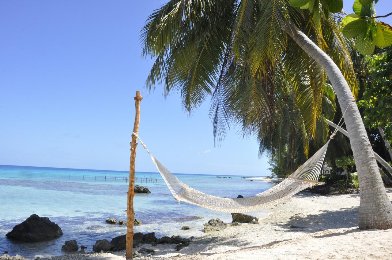 Le Coconut Lodge Avatoru Exteriör bild